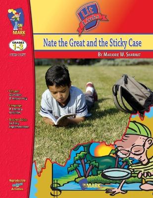 Book cover for Nate the Great & the Sticky Case, by Majorie W. Sharmat Lit Link Grades 1-3