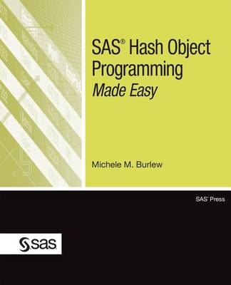 Book cover for SAS Hash Object Programming Made Easy