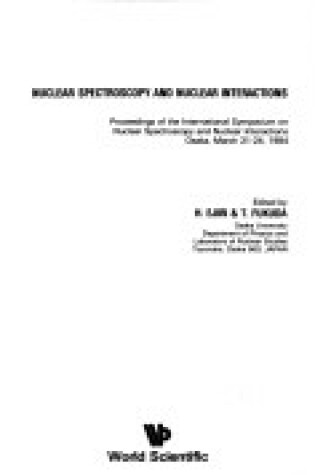 Cover of Nuclear Spectroscopy and Nuclear Interactions