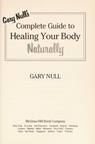 Cover of Null - Gary Null Gde. Heal. Yr. Body Naturall