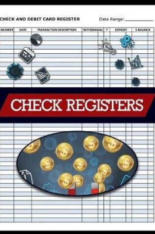 Cover of Check and Debit Card Register, Check Registers