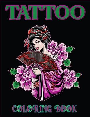 Book cover for Tattoo Coloring Book