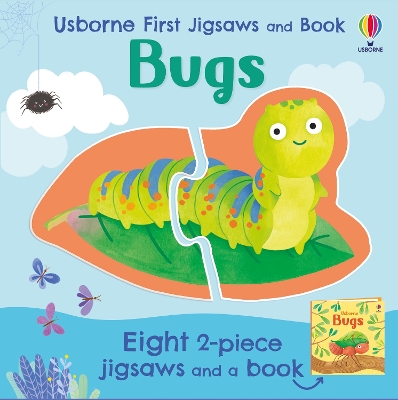 Book cover for Usborne First Jigsaws And Book: Bugs