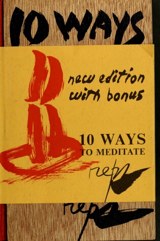 Cover of Ten Ways to Meditate