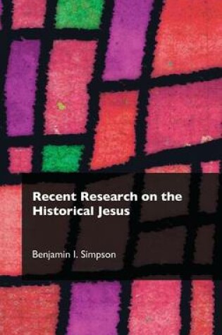 Cover of Recent Research on the Historical Jesus