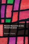 Book cover for Recent Research on the Historical Jesus