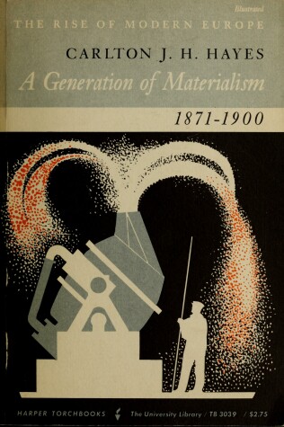 Book cover for Generation of Materialism, 1871-1900