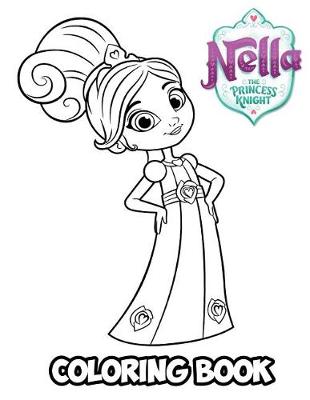 Book cover for Nella the Princess Knight Coloring Book