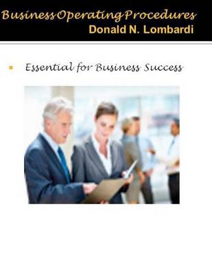 Book cover for Business Operating Procedures