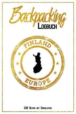 Book cover for Backpacking Logbuch Finland Europe 120 Seiten mit Checklisten