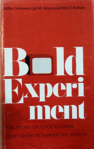 Book cover for Bold Experiment