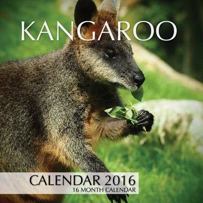 Book cover for Kangaroo Calendar 2016