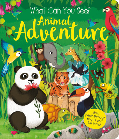 Book cover for What Can You See? Animal Adventure