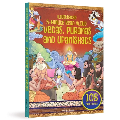 Cover of Vedas, Puranas and Upanishads - Illustrated 5 Minute Read Aloud