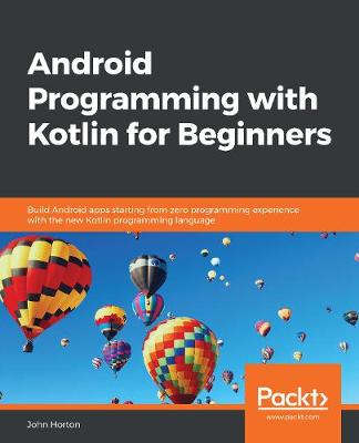 Book cover for Android Programming with Kotlin for Beginners