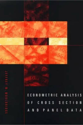 Cover of Econometric Analysis of Cross Section and Panel Data