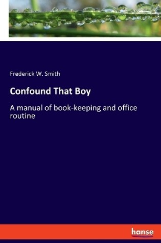 Cover of Confound That Boy