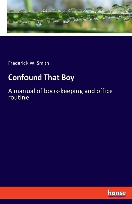 Book cover for Confound That Boy