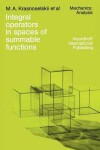 Book cover for Integral operators in spaces of summable functions