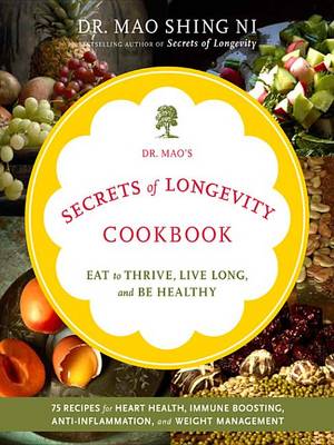 Book cover for Dr. Mao's Secrets of Longevity Cookbook