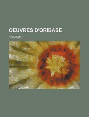 Book cover for Oeuvres D'Oribase