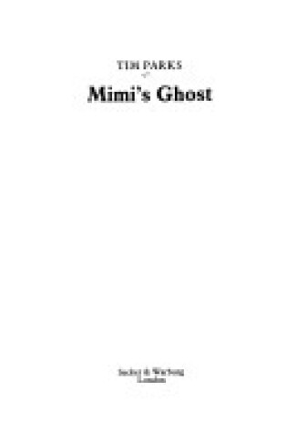 Cover of Mimi's Ghost