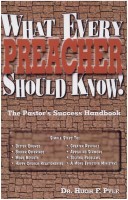Book cover for What Every Preacher Should Know!