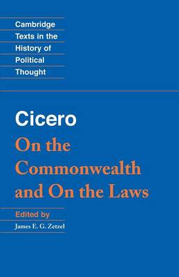 Cover of Cicero: On the Commonwealth and On the Laws