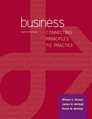 Book cover for Business: Connecting Principles to Practice with Connect Plus