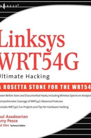 Cover of Linksys Wrt54g Ultimate Hacking