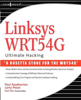 Book cover for Linksys Wrt54g Ultimate Hacking