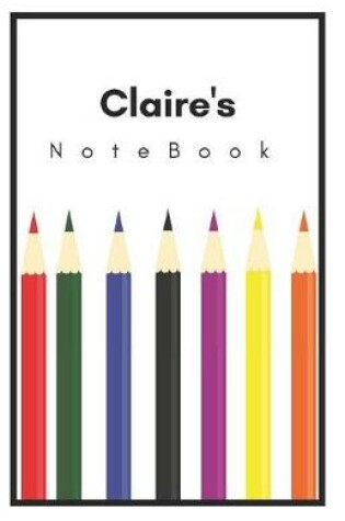 Cover of Claire's Notebook