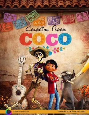 Book cover for Coco Coloring Book