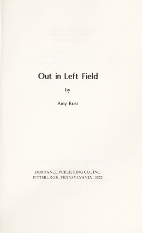 Book cover for Out in Left Field