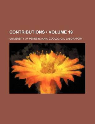 Book cover for Contributions (Volume 19)