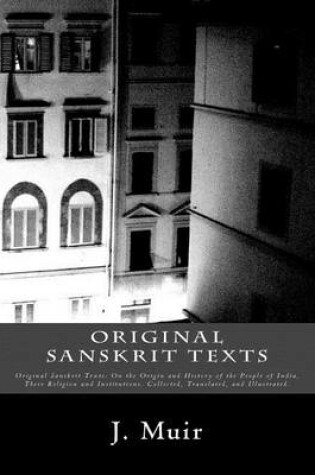 Cover of Original Sanskrit Texts