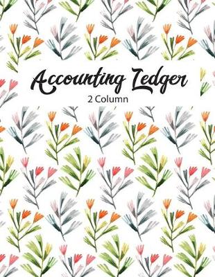 Book cover for Accounting Ledger 2 Column
