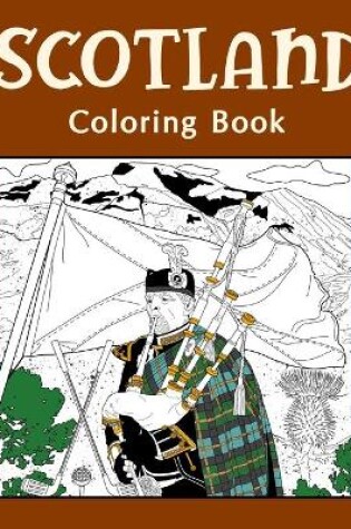 Cover of Scotland Coloring Book