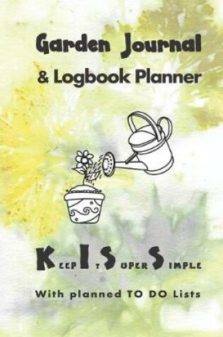 Cover of Garden Journal and Log book Planner