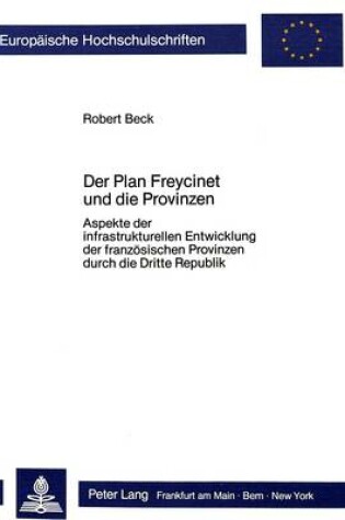 Cover of Der Plan Freycinet Und Die Provinzen