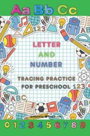 Cover of Letter and Number Tracing Practice