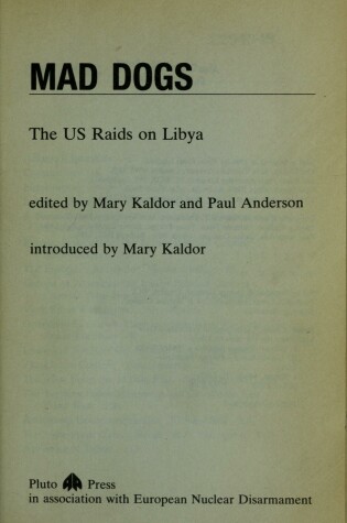 Cover of Mad Dogs