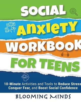 Book cover for Social Anxiety Workbook for Teens