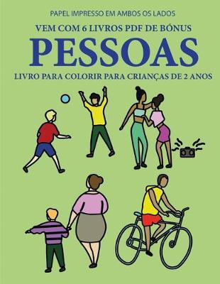 Cover of Livro para colorir para crian�as de 2 anos (Pessoas)