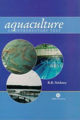 Book cover for Aquaculture: An Introductory Text