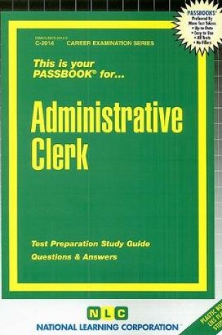 Cover of Administrative Clerk