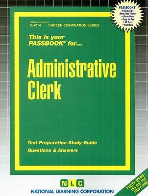 Book cover for Administrative Clerk