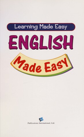 Book cover for English Made Easy