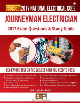 Book cover for Georgia 2017 Journeyman Electrician Study Guide