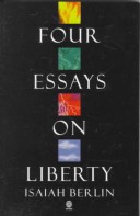 Cover of Four Essays on Liberty